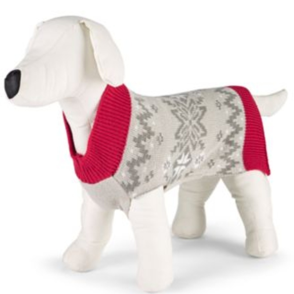FAMILY PJS-MMG PET FAIRISLE SWEATER